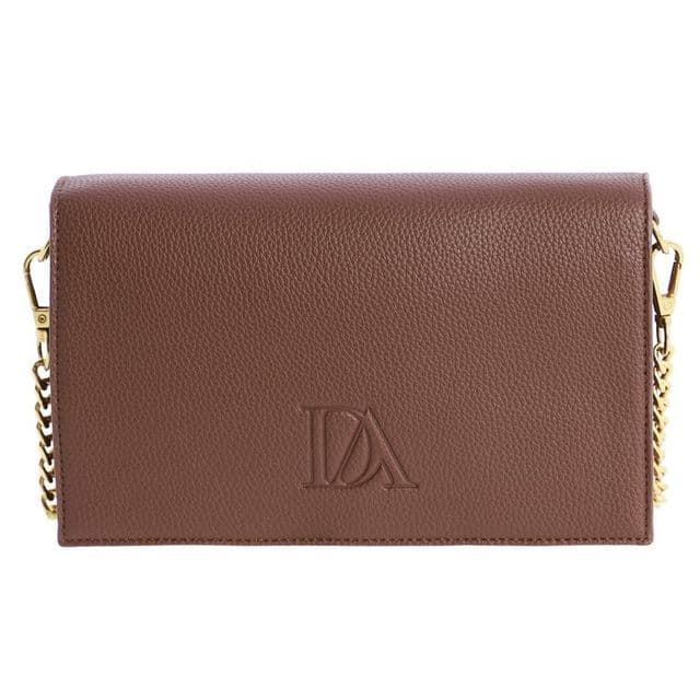 Don Algodón_ Bolso bandolera marbella en marrón - Imagen 1