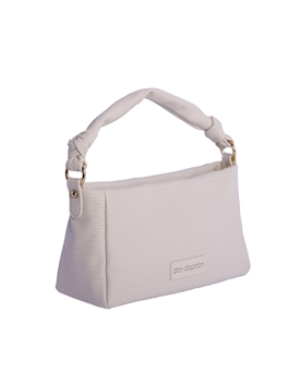 Don Algodón_ Bolso bandolera marfil - Imagen 2