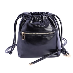 Don Algodón_ Bolso bandolera negro pequeño - Imagen 2