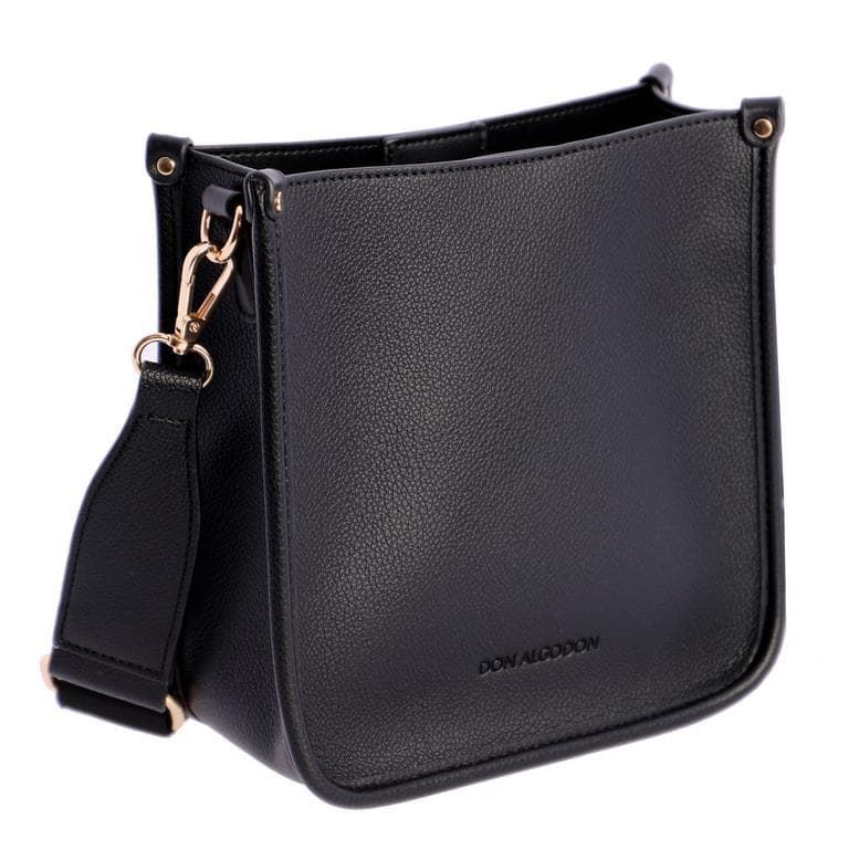 Don Algodón_ Bolso bandolera negro - Imagen 1