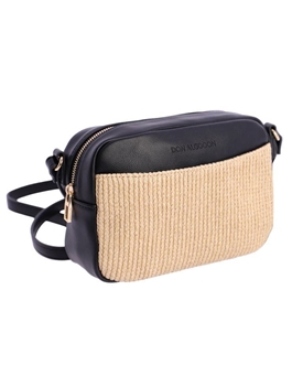 Don Algodón_ Bolso bandolera rafia - Imagen 1