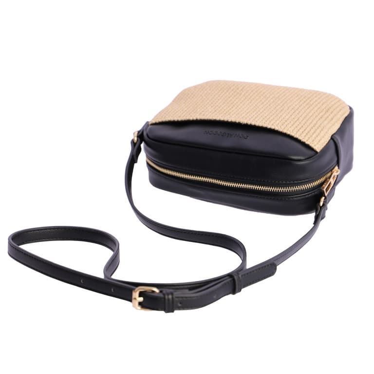 Don Algodón_ Bolso bandolera rafia - Imagen 3