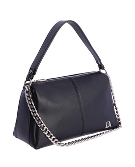 Don Algodón_ Bolso de hombro con bandolera negra - Imagen 1