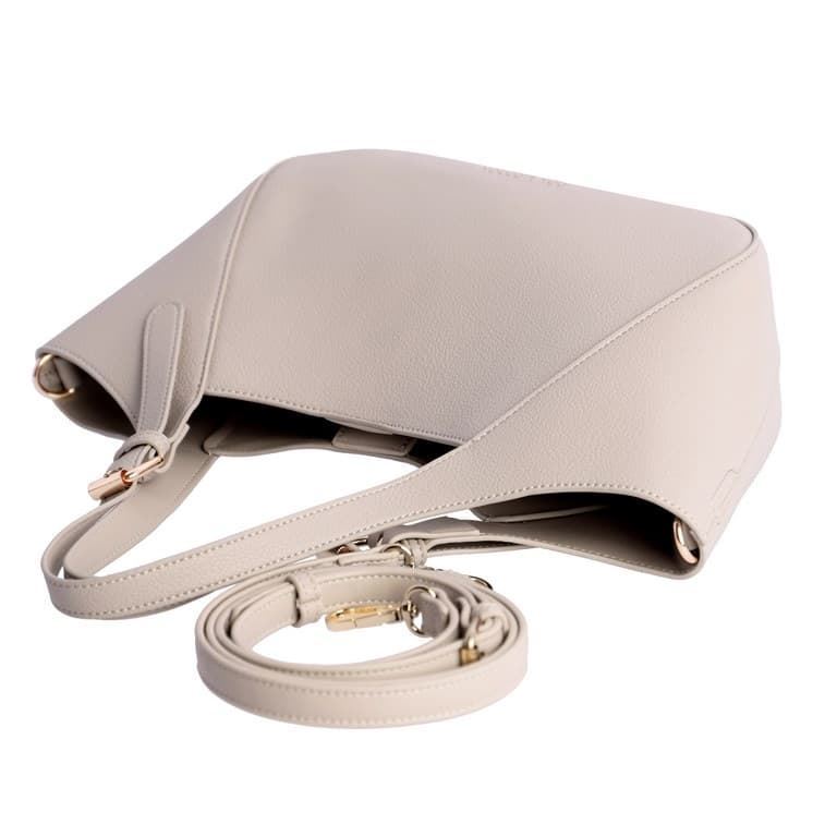 Don Algodón_ Bolso de mano en color beige - Imagen 4