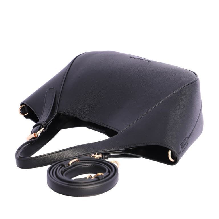 Don Algodón_ Bolso de mano en color negro - Imagen 4