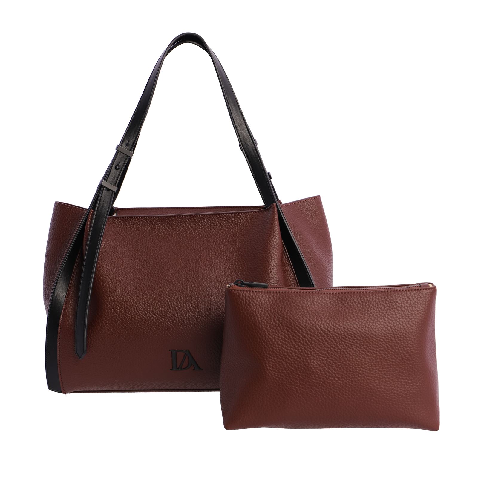 Don Algodón_ Bolso hombro burdeos - Imagen 3