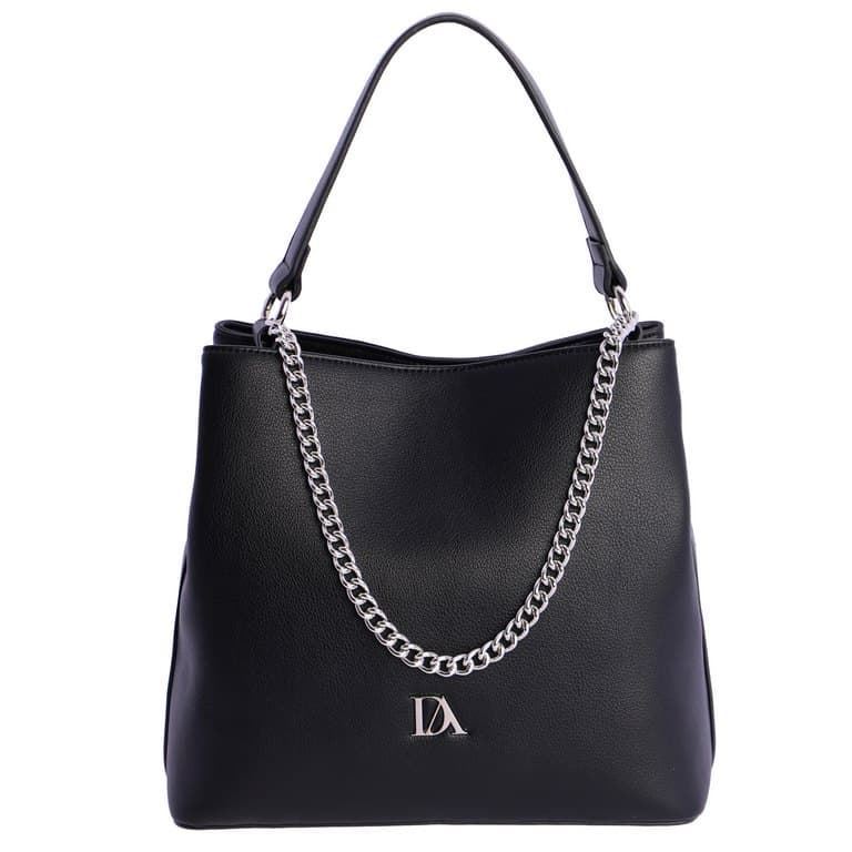 Don Algodón_ Bolso hombro en negro - Imagen 5