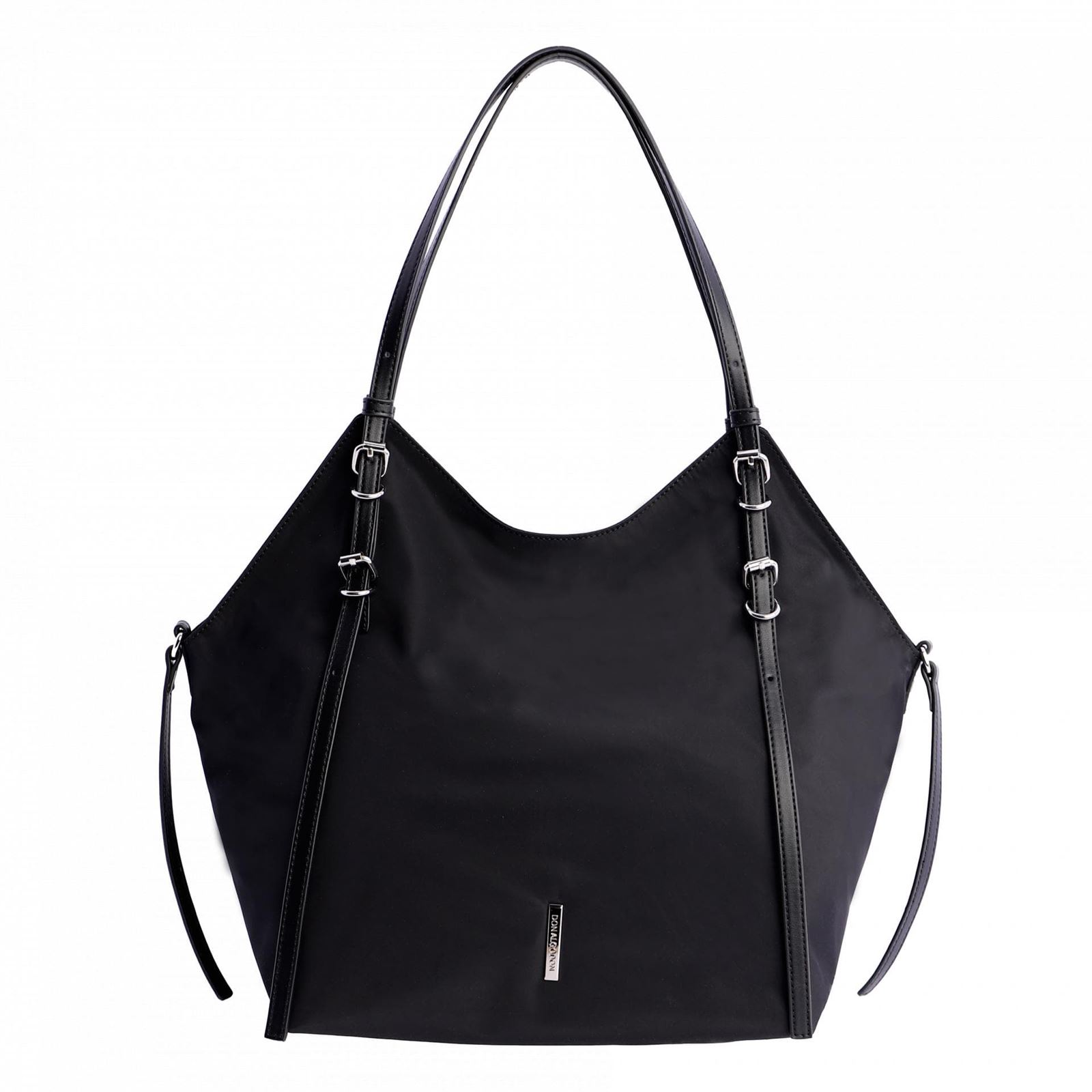 Don Algodón_ Bolso hombro negro - Imagen 1