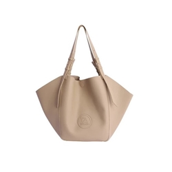Don Algodón_ Bolso tipo shopper beige - Imagen 1