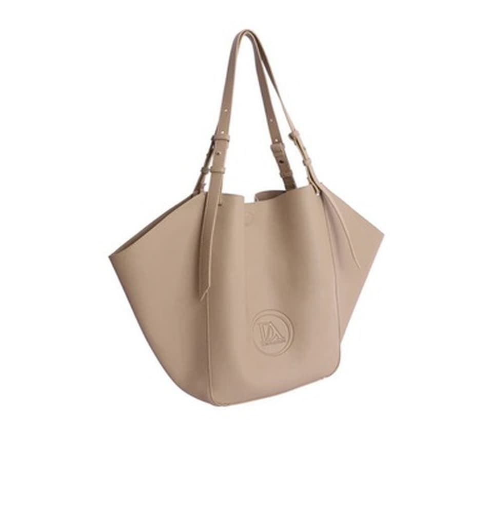 Don Algodón_ Bolso tipo shopper beige - Imagen 2