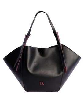 Don Algodón_ Bolso tipo shopper negro - Imagen 1