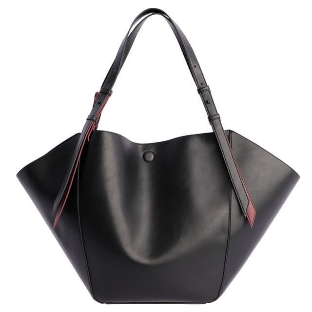 Don Algodón_ Bolso tipo shopper negro - Imagen 3