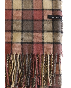Don Algodón_ Bufanda Elenora cuadros - Imagen 2