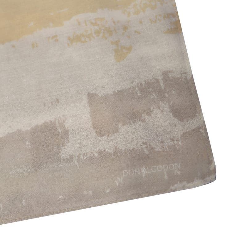 Don Algodón_ Foulard beige manchas - Imagen 1