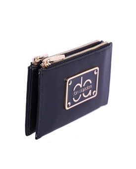 Don Algodón_  Monedero negro detalles dorado - Imagen 2