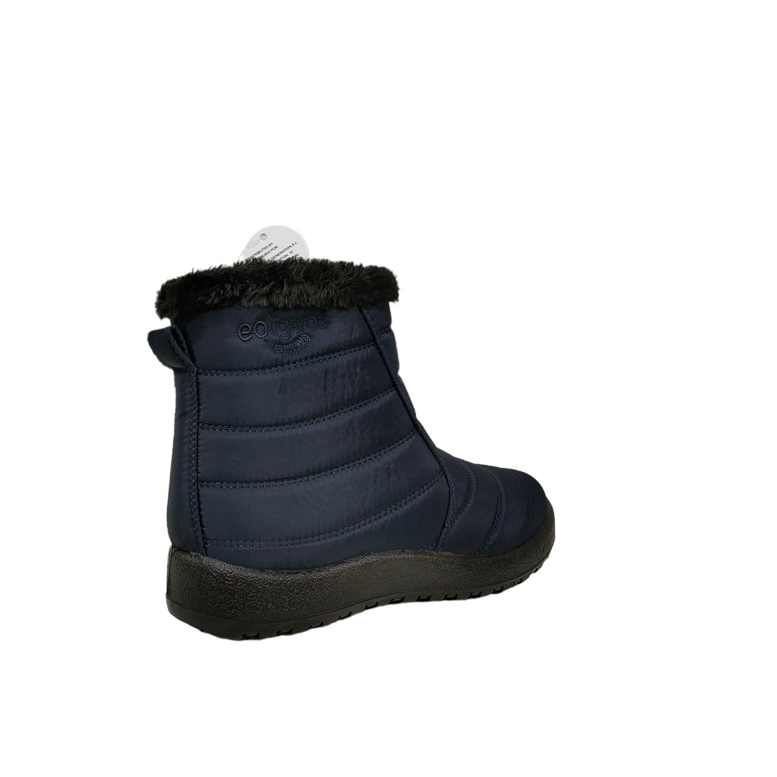 Eoligeros_ Bota pelo Filomena marino - Imagen 4