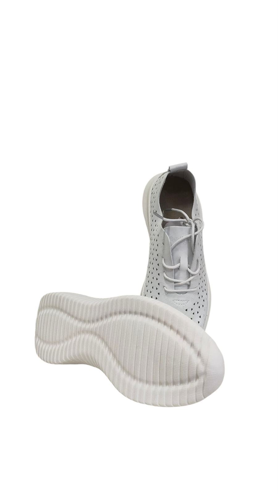 Eoligeros_ Zapato ultraligero cordones blanco - Imagen 4