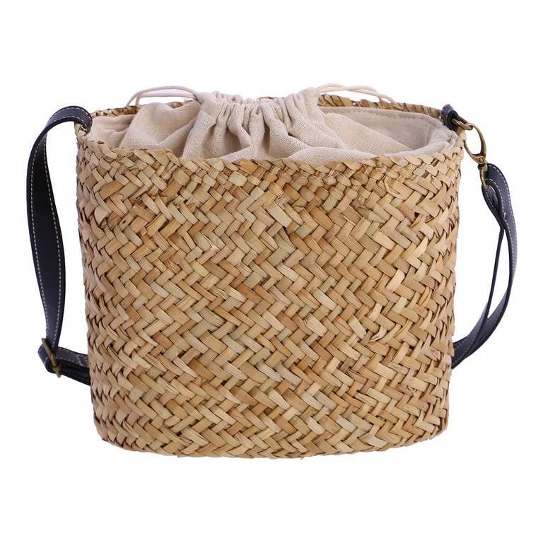 Fortime_ Capazo de bandolera detalles negro - Imagen 3