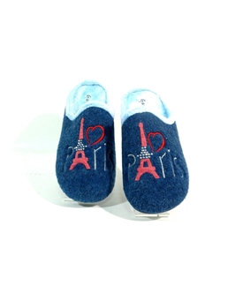 Garzón_ Zapatilla azul parís - Imagen 2