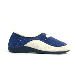 Garzón_ Zapatilla jaspeada azul - Imagen 1