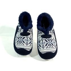 Garzón_ Zapatilla lana escocia jeans - Imagen 2