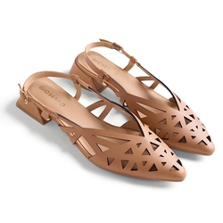 Gioseppo_ Bailarina destalonada camel - Imagen 1