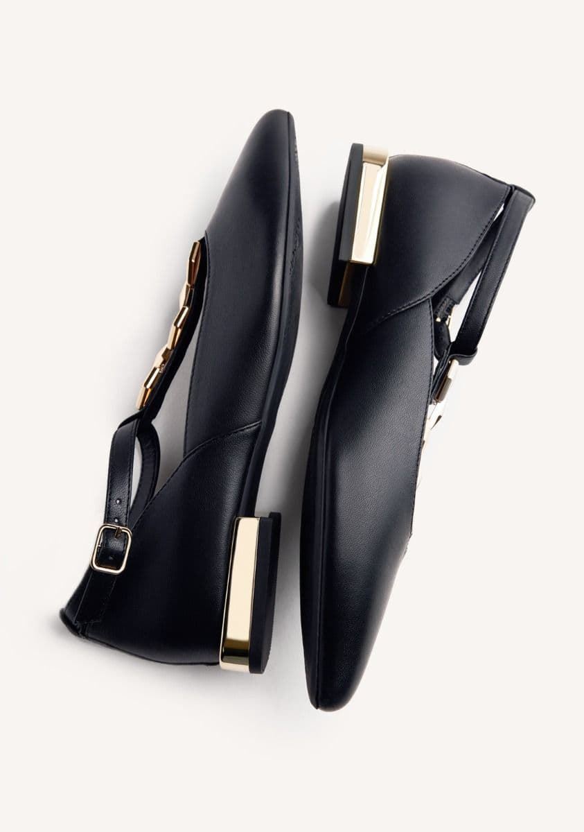 Gioseppo_ Bailarina piel cadena Elsie - Imagen 5