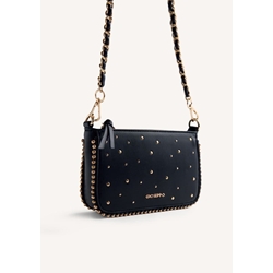 Gioseppo_ Bolso bandolera tachas clemens negro - Imagen 2