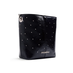 Gioseppo_ Bolso bucket negro tachas - Imagen 1