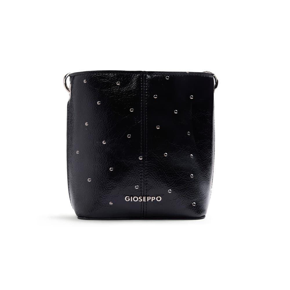 Gioseppo_ Bolso bucket negro tachas - Imagen 2