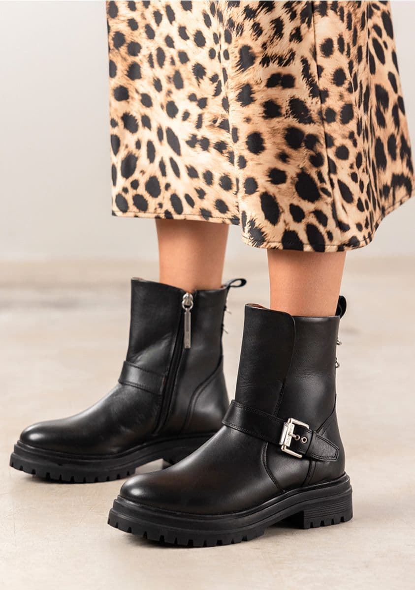 Gioseppo_ Bota biker piel sibirien - Imagen 5