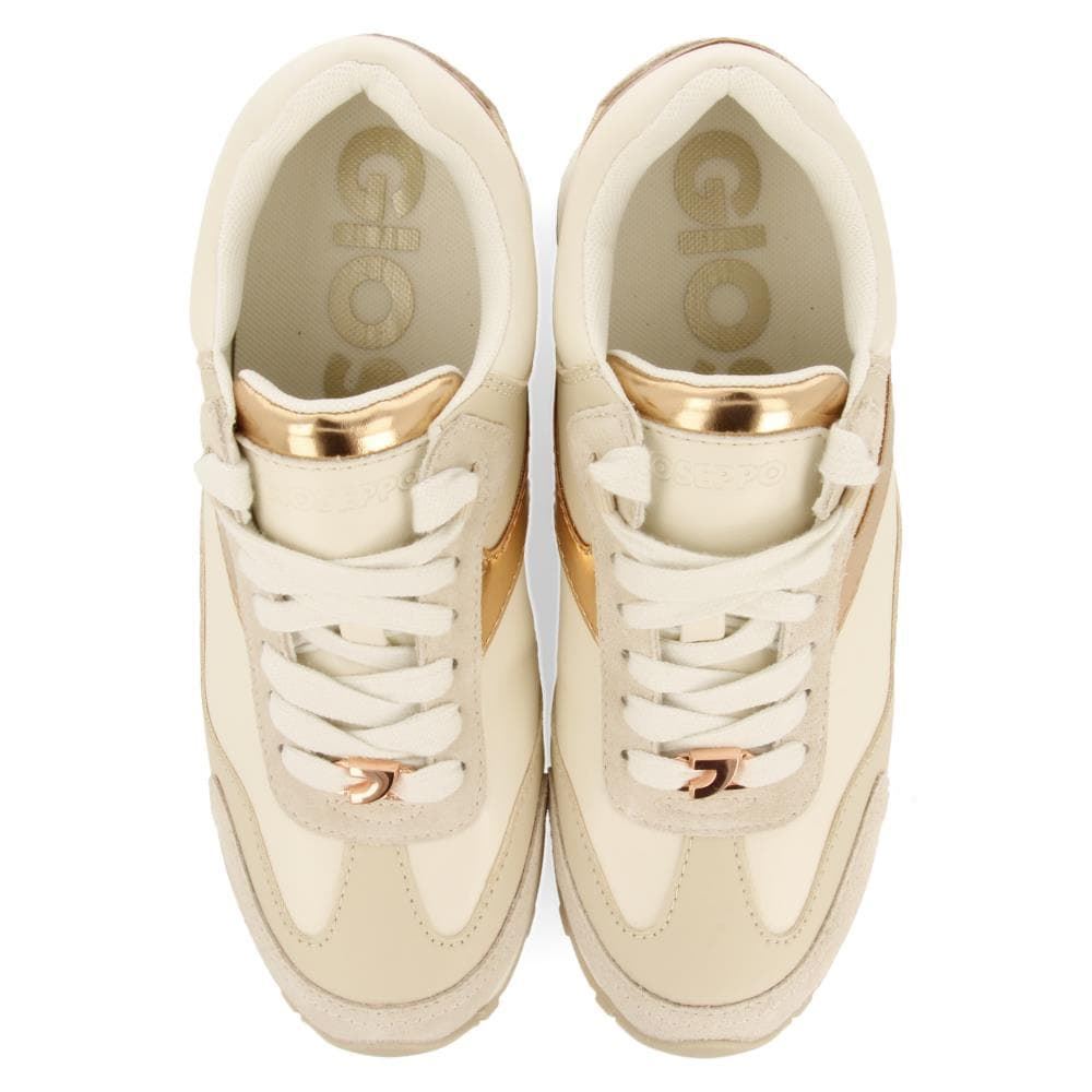 Gioseppo_ Deportivas cuña interior metalizadas - Imagen 4