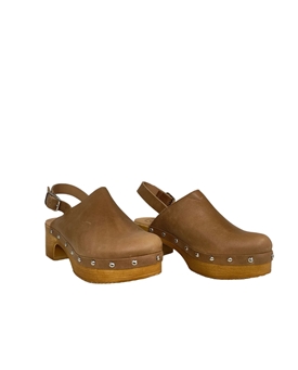 Help the Trees_ Zueco piel cuero - Imagen 2