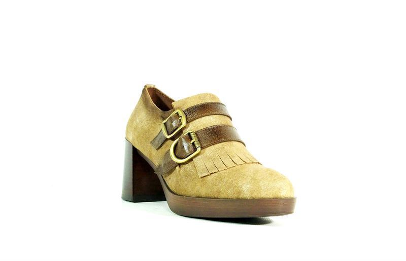 Hispanitas- Zapato abotinado topo - Imagen 1