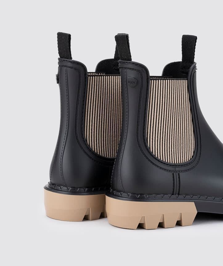 IGOR_Botín kaki/negro - Beigue/negro - Imagen 3