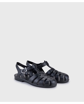 Igor_ Sandalia biarritz mate negro - Imagen 2