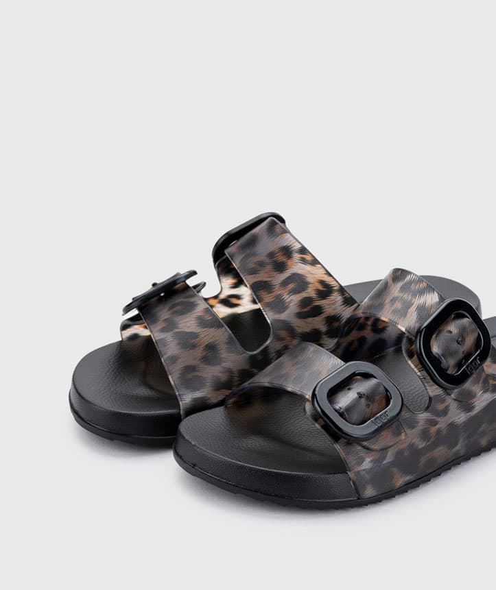 igor_ Sandalia habana brillo Leo negro - Imagen 3