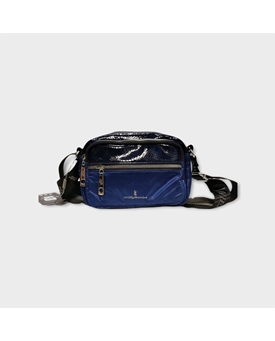 Javier Larrainzar_ Bolso bandolera azul - Imagen 1