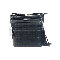 Javier Larrainzar_ Bolso bandolera negra - Imagen 1