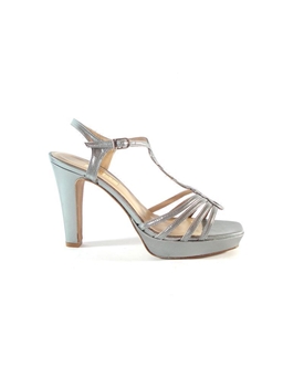 Lodi- Sandalia plataforma en plata - Imagen 2