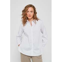 Md´M_ Blusa algodón blanca - Imagen 1