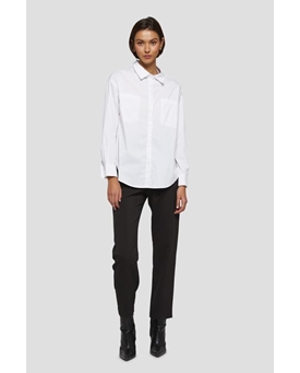 Md´M_ Blusa blanca bolsillo - Imagen 2