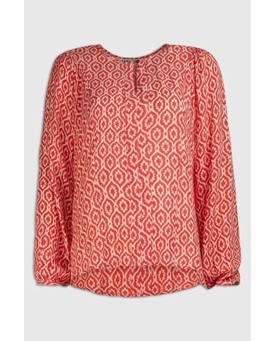 Md´M_ Blusa estampada turquia rojo - Imagen 1