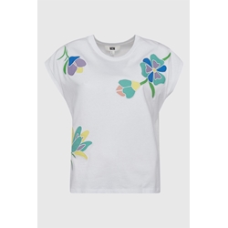Md´M_ Camiseta de punto estampado flores - Imagen 1