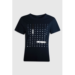 Md´M_ Camiseta negra letras dorado - Imagen 1