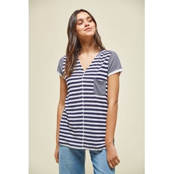 Md´M_ Camiseta rayas azules - Imagen 1