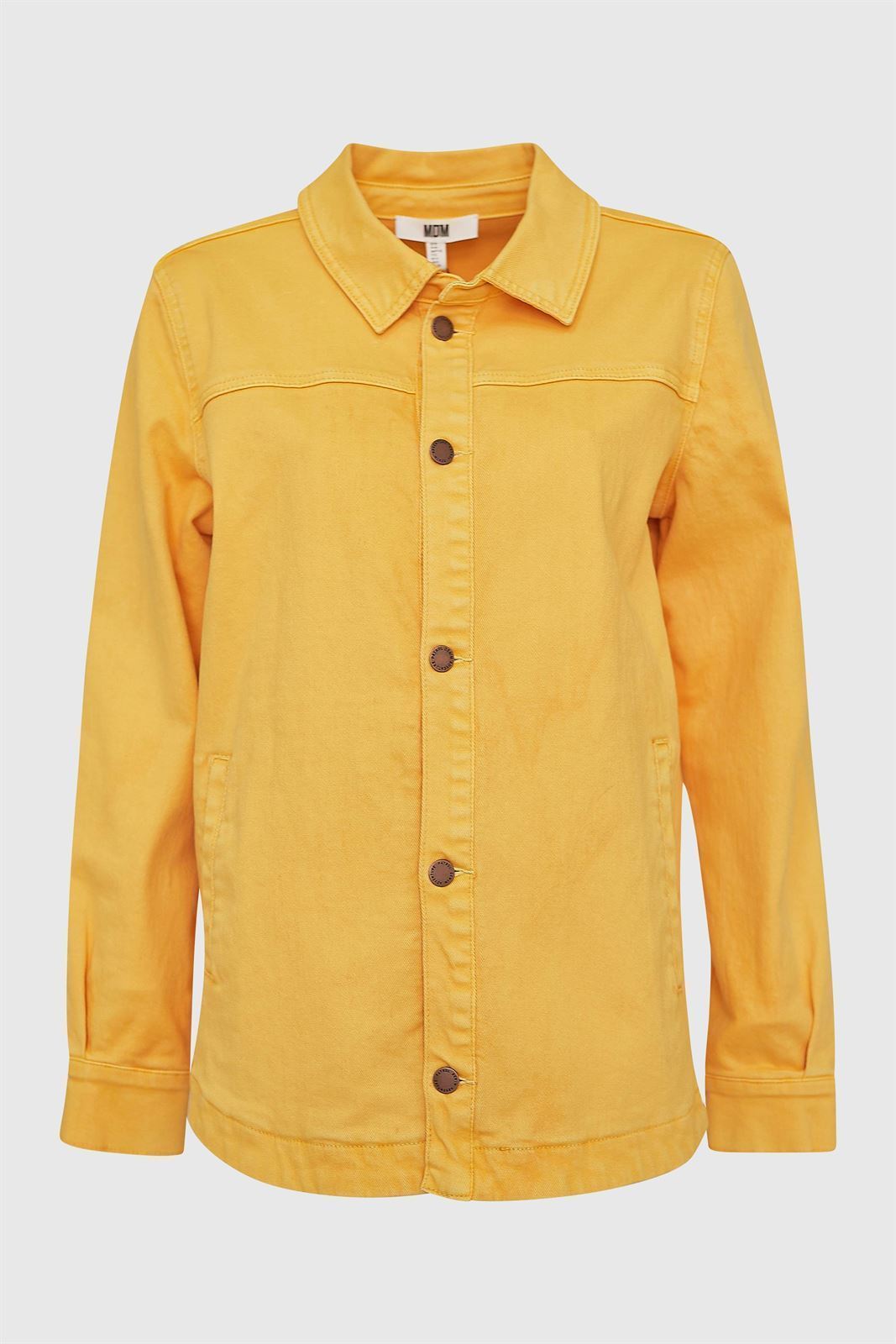 Md´M_ Cazadora denim en amarillo - Imagen 1