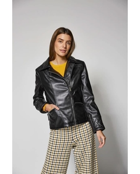Md´M_  Cazadora polipiel negra - Imagen 2