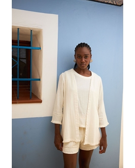 Md´M_ Chaqueta algodón en crudo - Imagen 1