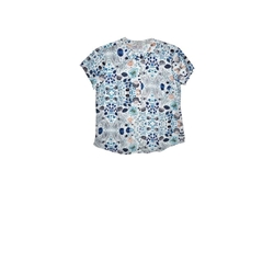 Md´M Leyenda_ Blusa botones jardín azul - Imagen 1